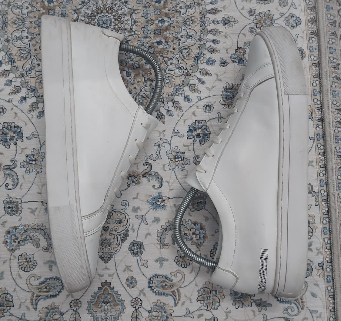 P-31 화이트 스니커즈 42사이즈 (260-265mm) 상품이미지6