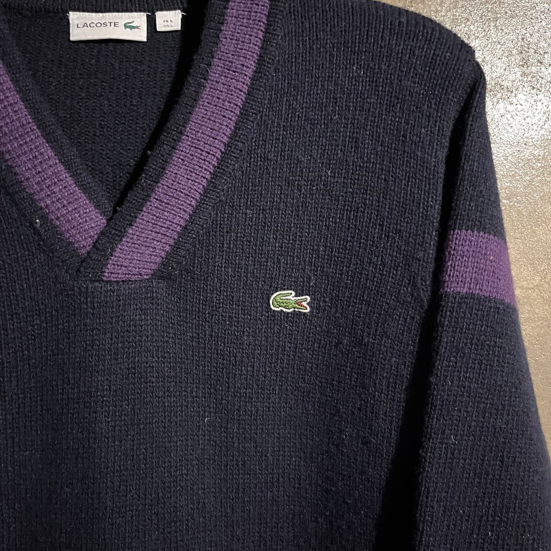 라코스테 브이넥 니트 상품이미지2