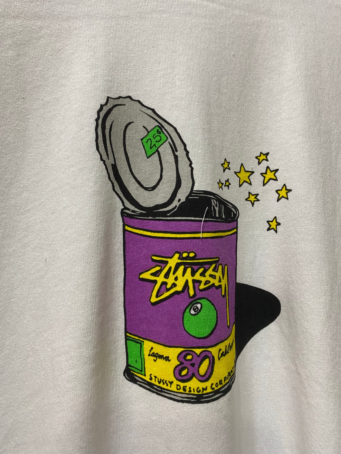 stussy 스투시 일러스트 프린팅 라운드 XL 상품이미지1