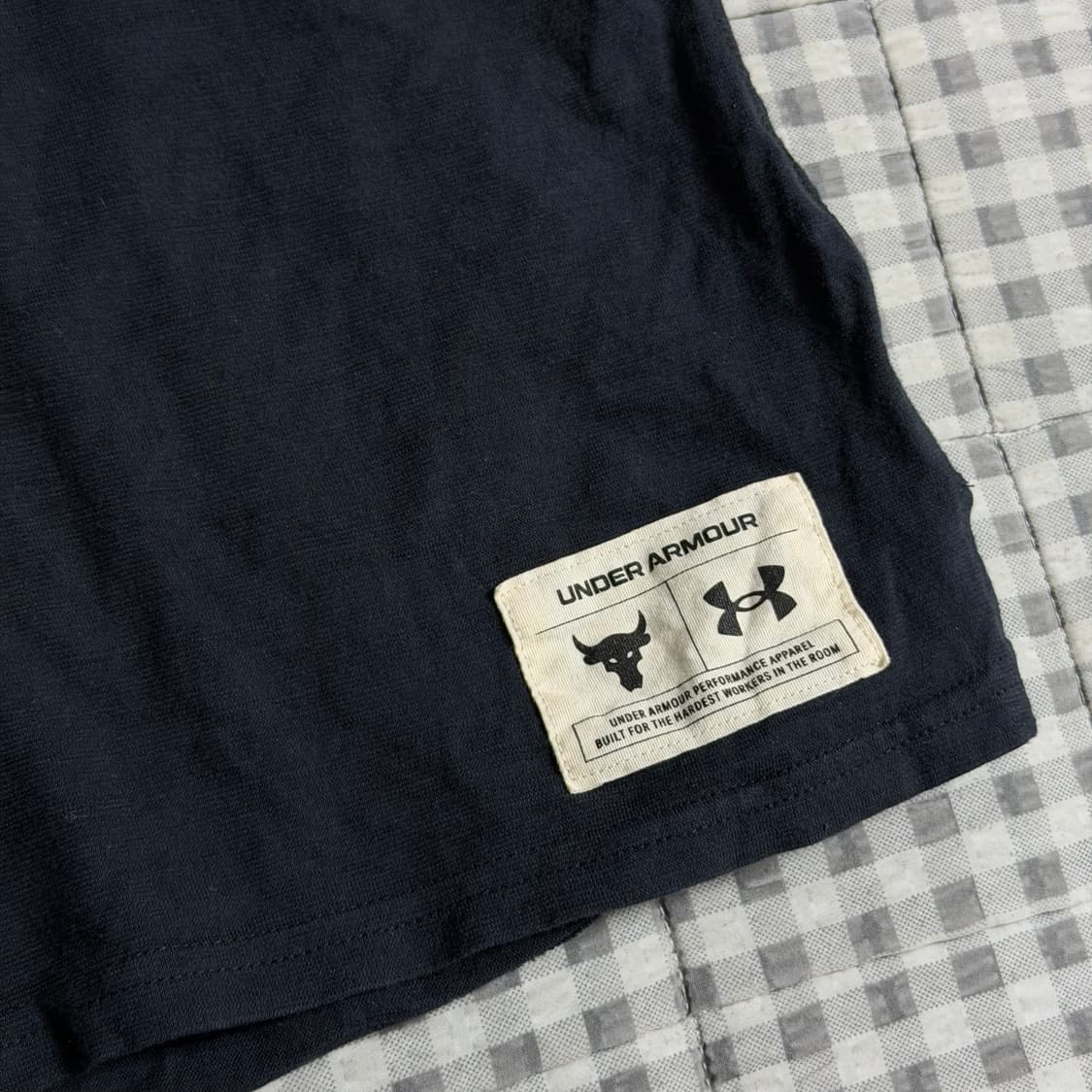 (L) 언더아머 프로젝트 락 런닝 탱크탑 블랙  상품이미지4