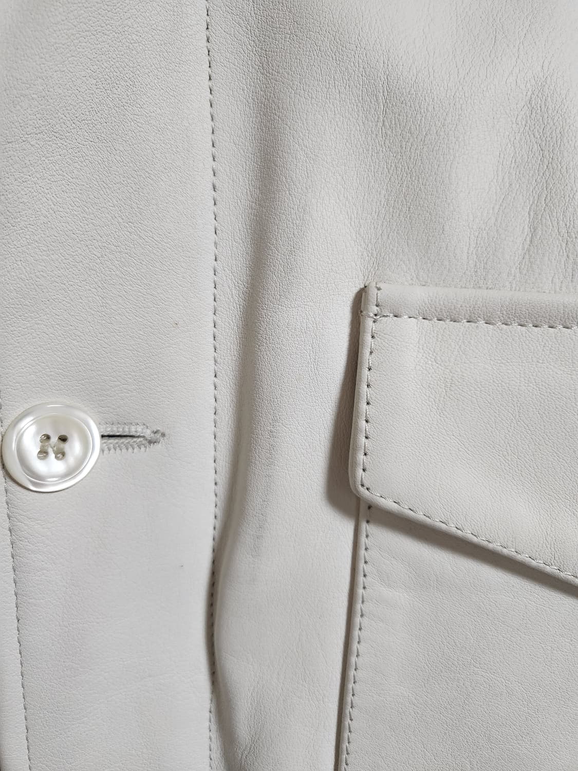 메종 마르지엘라 h&m 레더 셔츠 자켓 상품이미지4