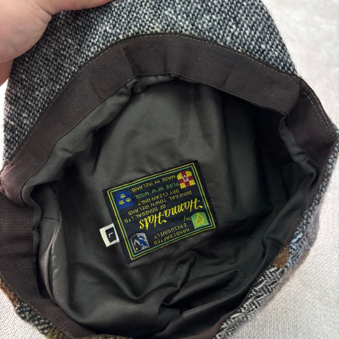 한나햇 울 트위드 헌팅 캡 상품이미지3