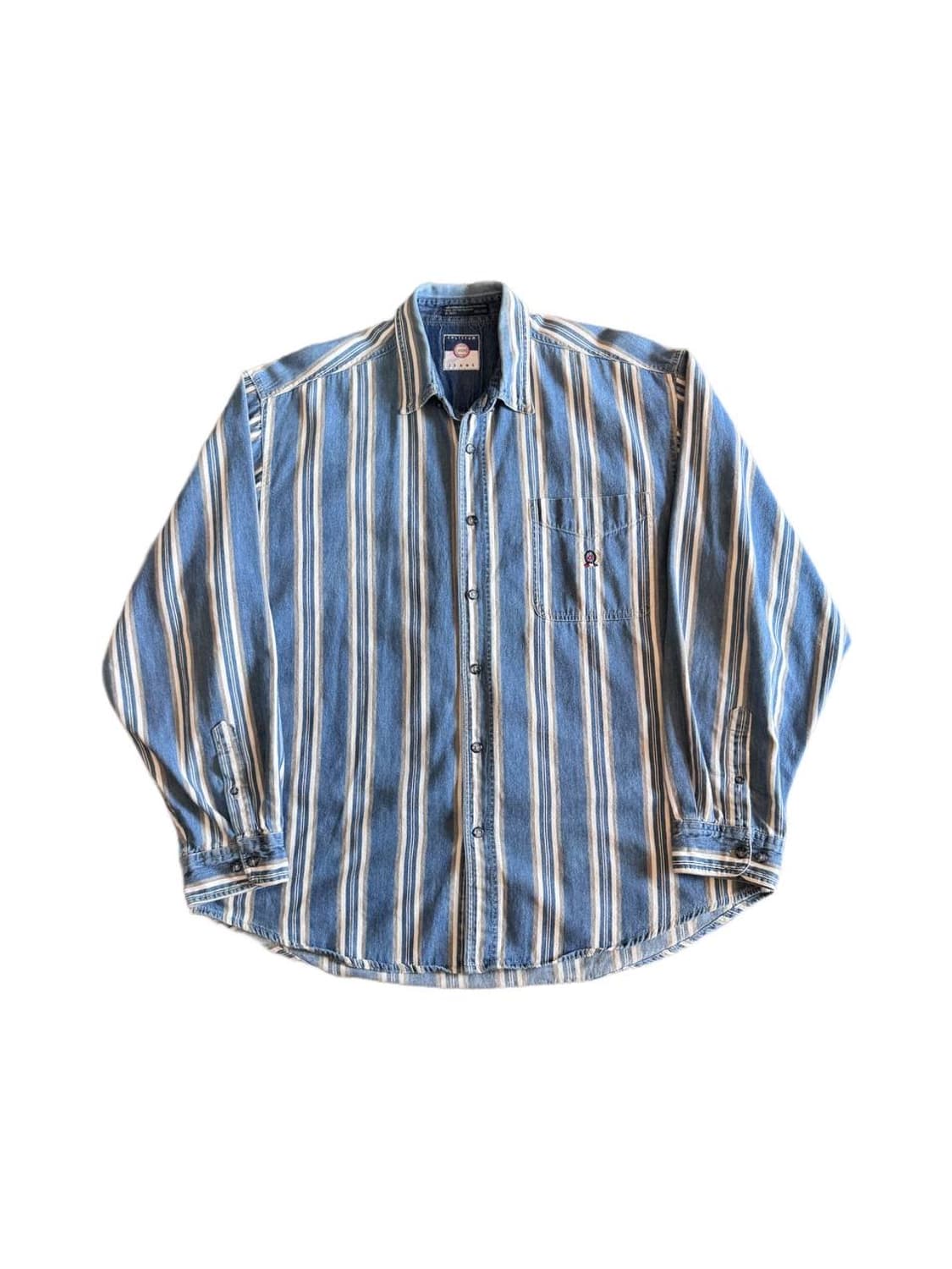 콜리세움 스트라이프 셔츠 상품이미지1