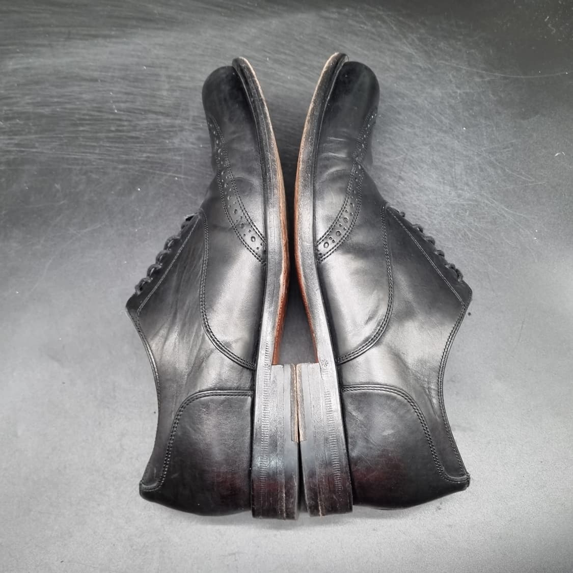 콜한 윙팁 남성정장구두9m 260 상품이미지5