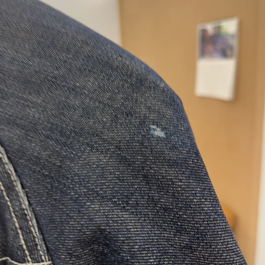 MLB 올드스쿨 레트로 스트릿 힙합 데님 패딩 자켓 95 C09664 상품이미지8