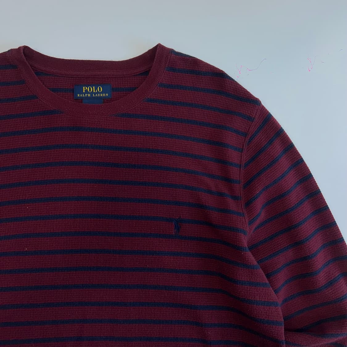 Polo 폴로 네이비포니 버건디 스프라이트 슬리브 상품이미지4