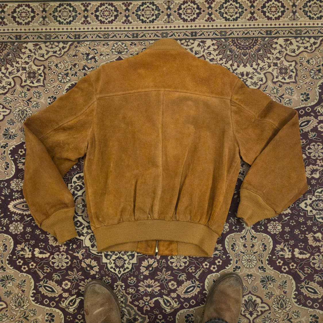 80-90s schott 쇼트 스웨이드 자켓 40  상품이미지2