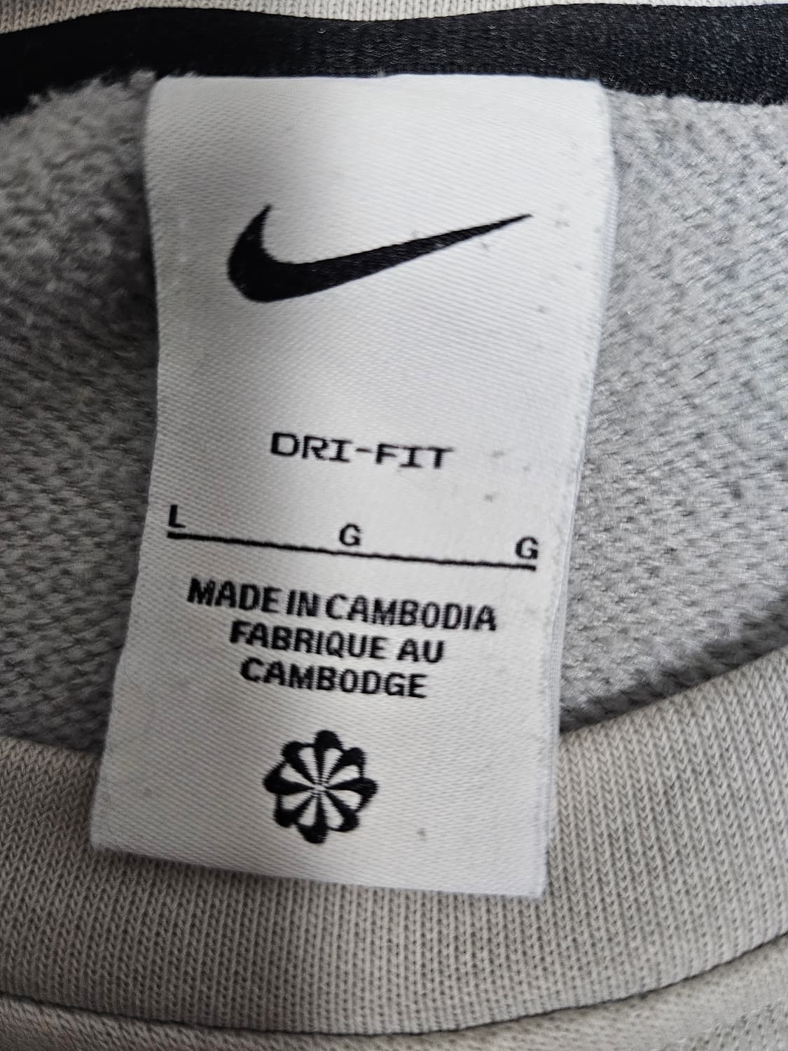 나이키 드라이핏 그래픽 피티니스 크루넥 L 상품이미지3