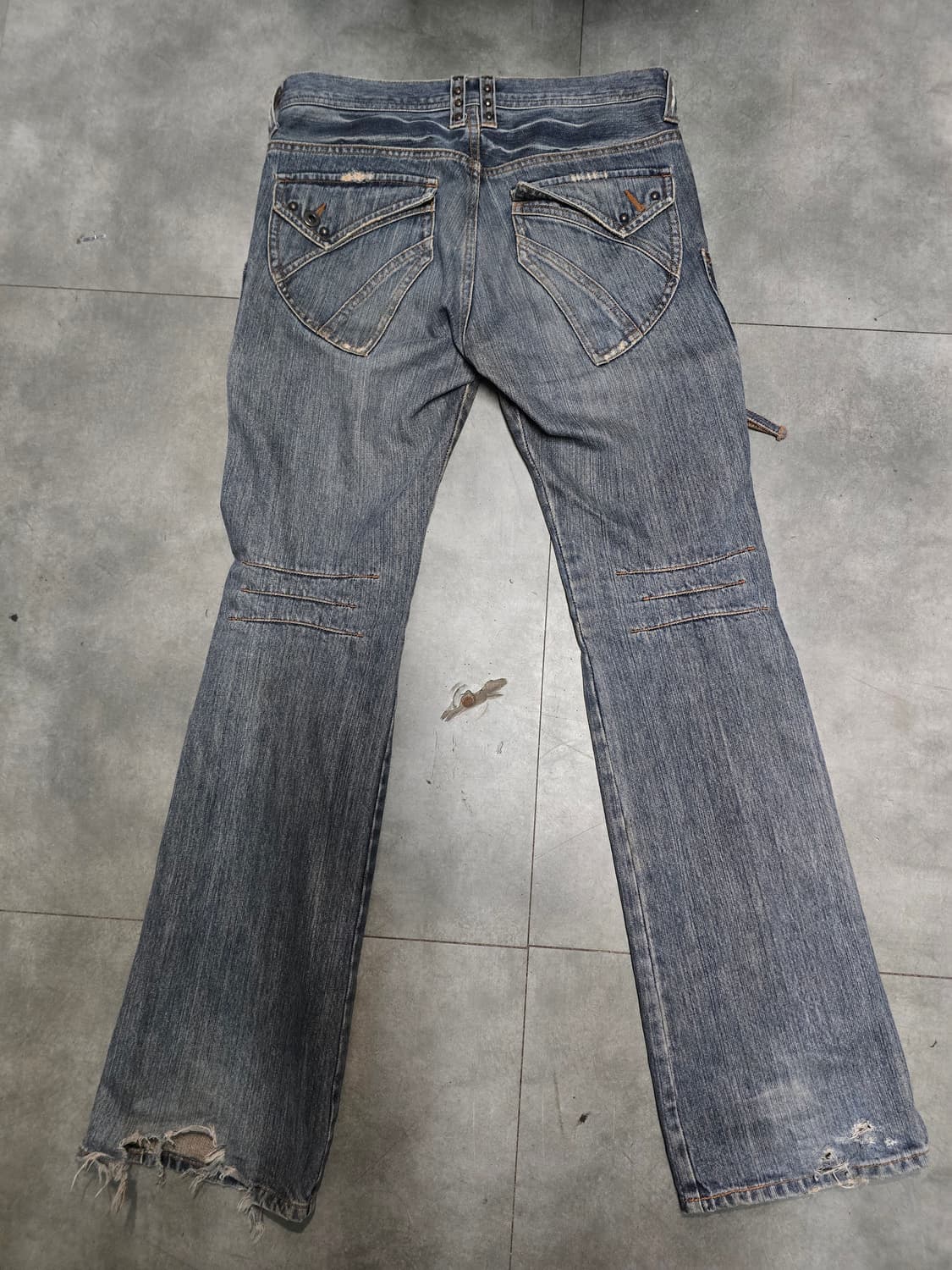 00s Jpn y3k boots cut pants 상품이미지4
