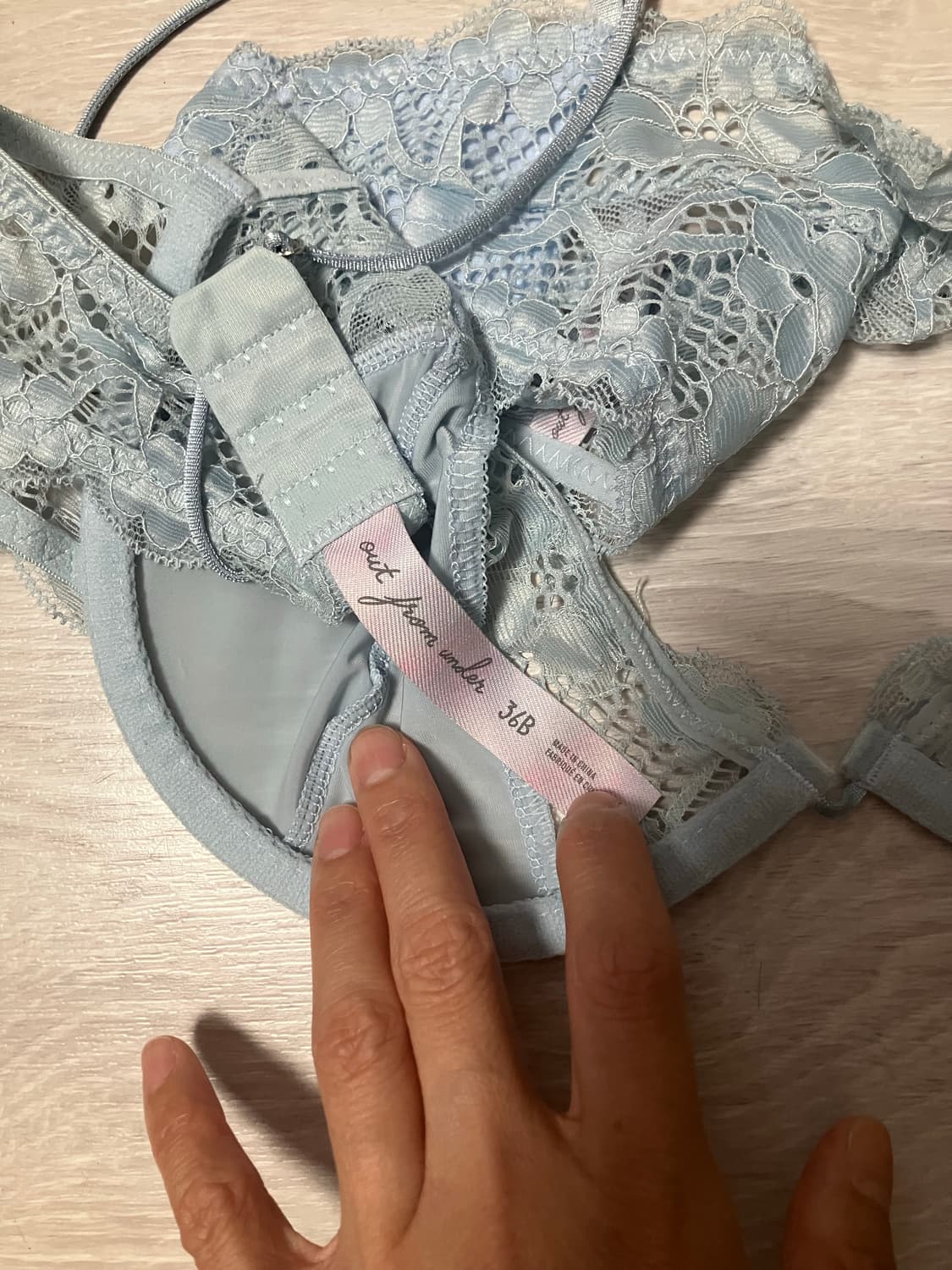 out from under 수입 란제리 세트 티팬티 브라렛 레이스 브라  상품이미지5