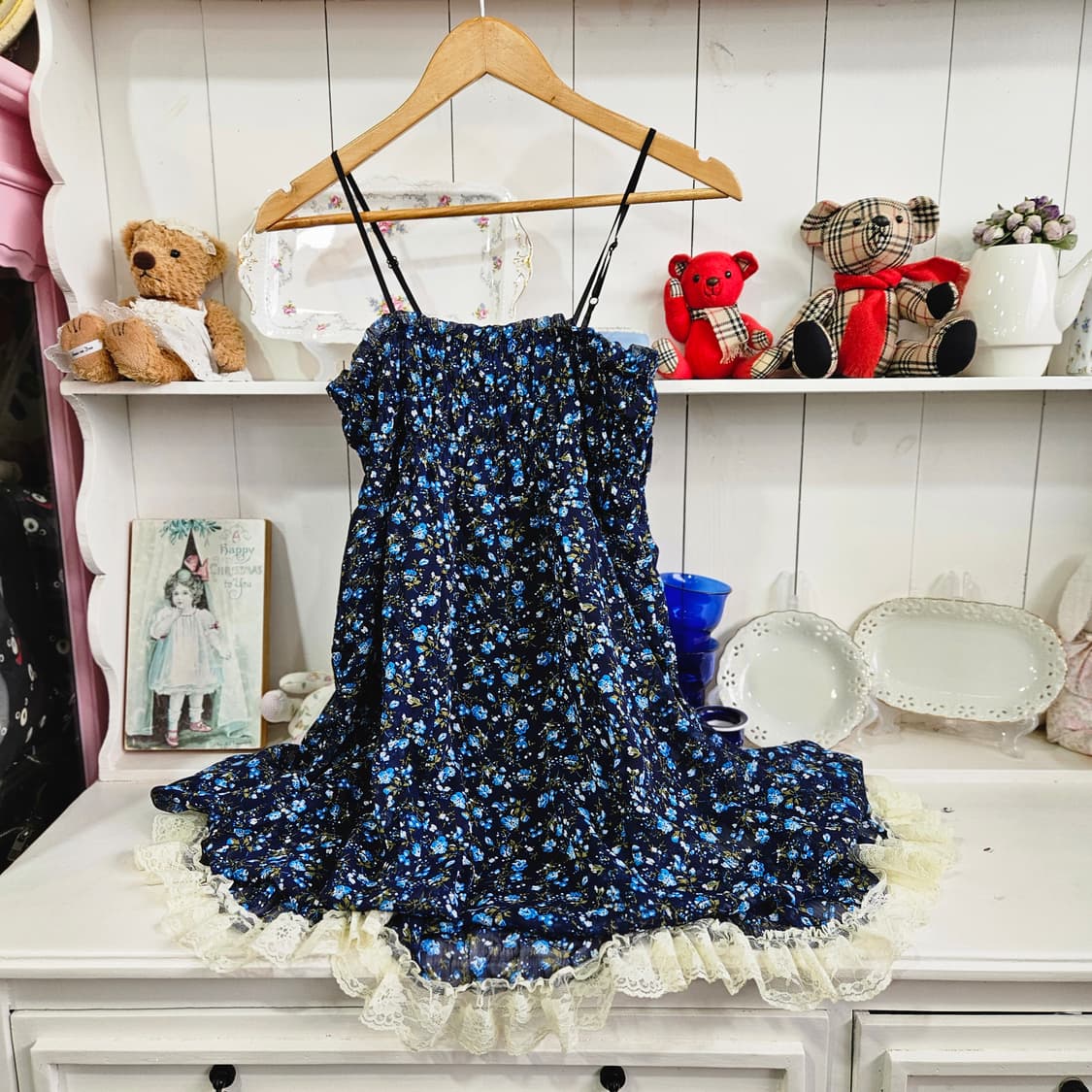 no0327플로럴 2way  롱원피스 / 튜브 원피스 상품이미지4