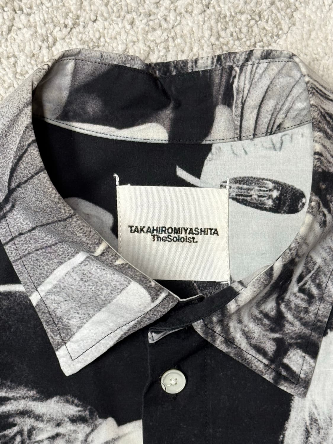 솔로이스트 커트코베인 셔츠 SS19  상품이미지2