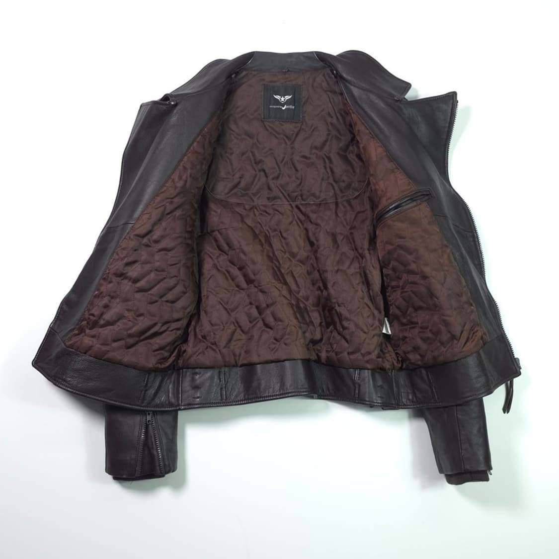 JINTEOK 빈티지 리얼레더 남성 라이더자켓 상품이미지5