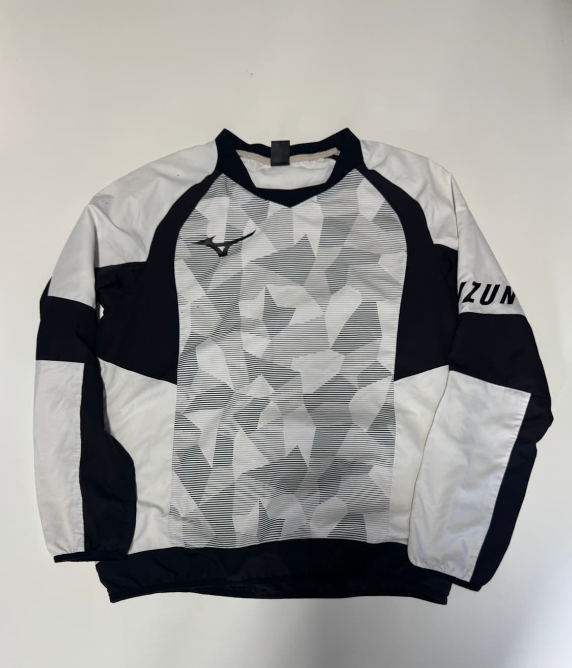희귀!! 미즈노 Mizuno 풀오버 바람막이 피스테 L ~ XL 상품이미지1