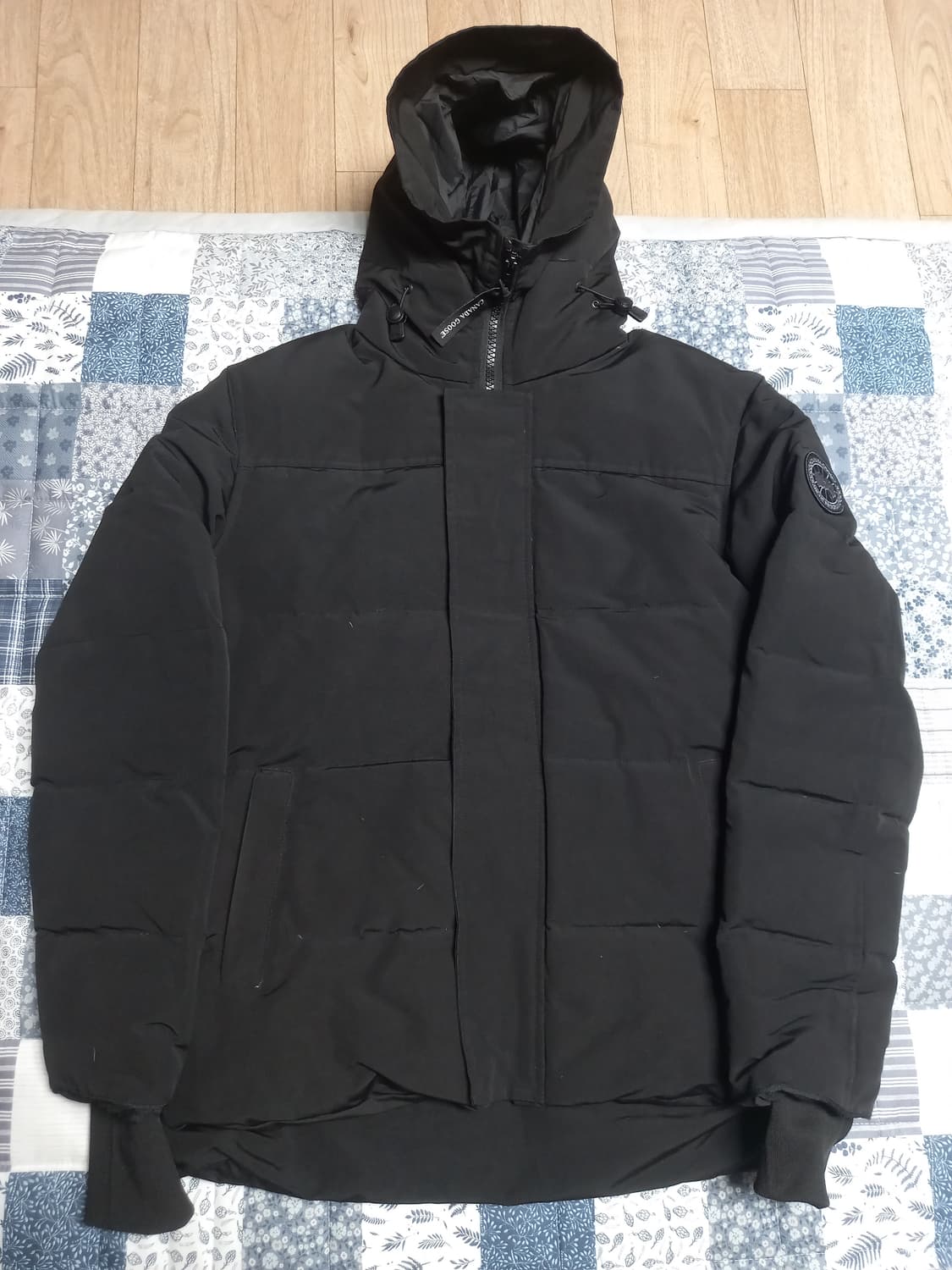 캐나다구스 블랙와펜 패딩       110 상품이미지1