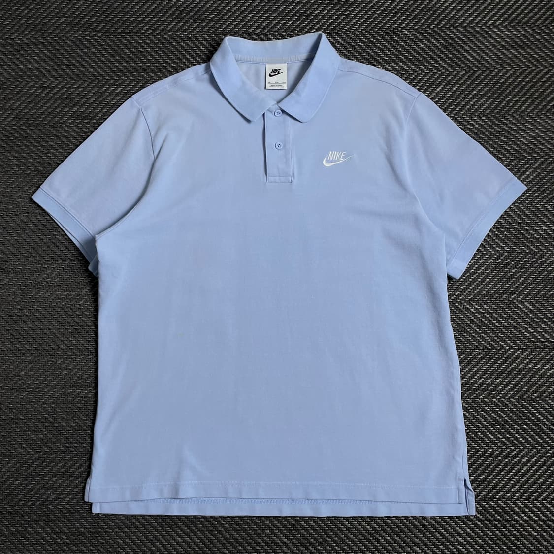 나이키 NSW 와플 폴로 반팔 티셔츠 스카이 블루 y 4899 상품이미지2