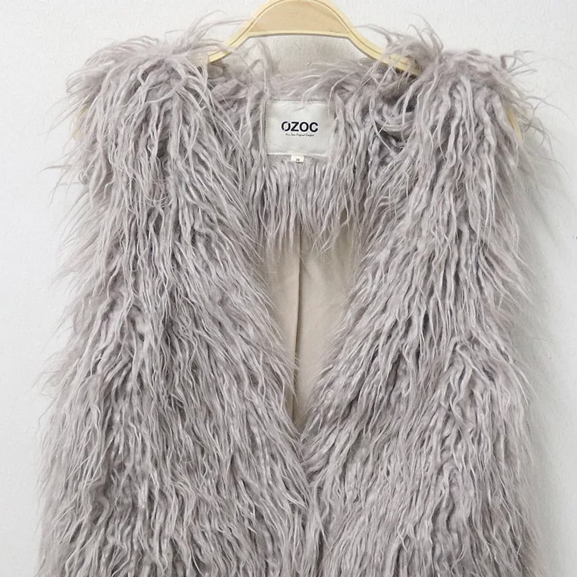 OZOC  퍼 베스트 63531 상품이미지3