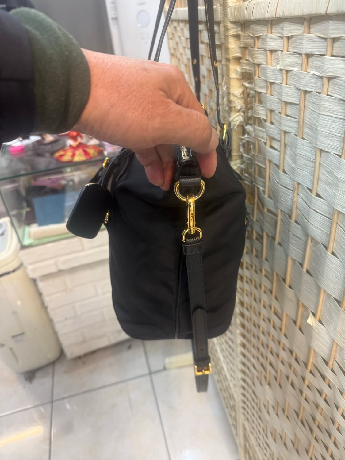 정품 프라다 나일론 2way백 팝니다 상품이미지3