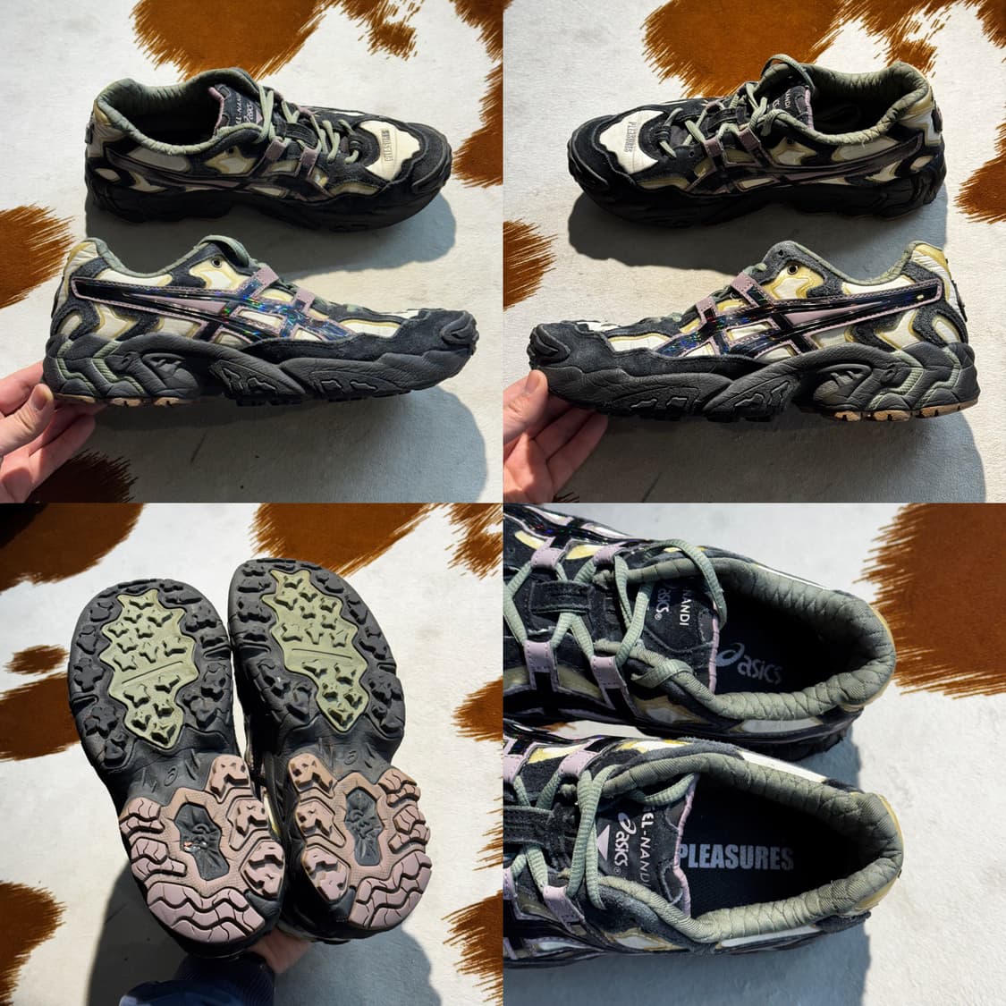 아식스 x PLEASURES 젤 난디 (265) 상품이미지8