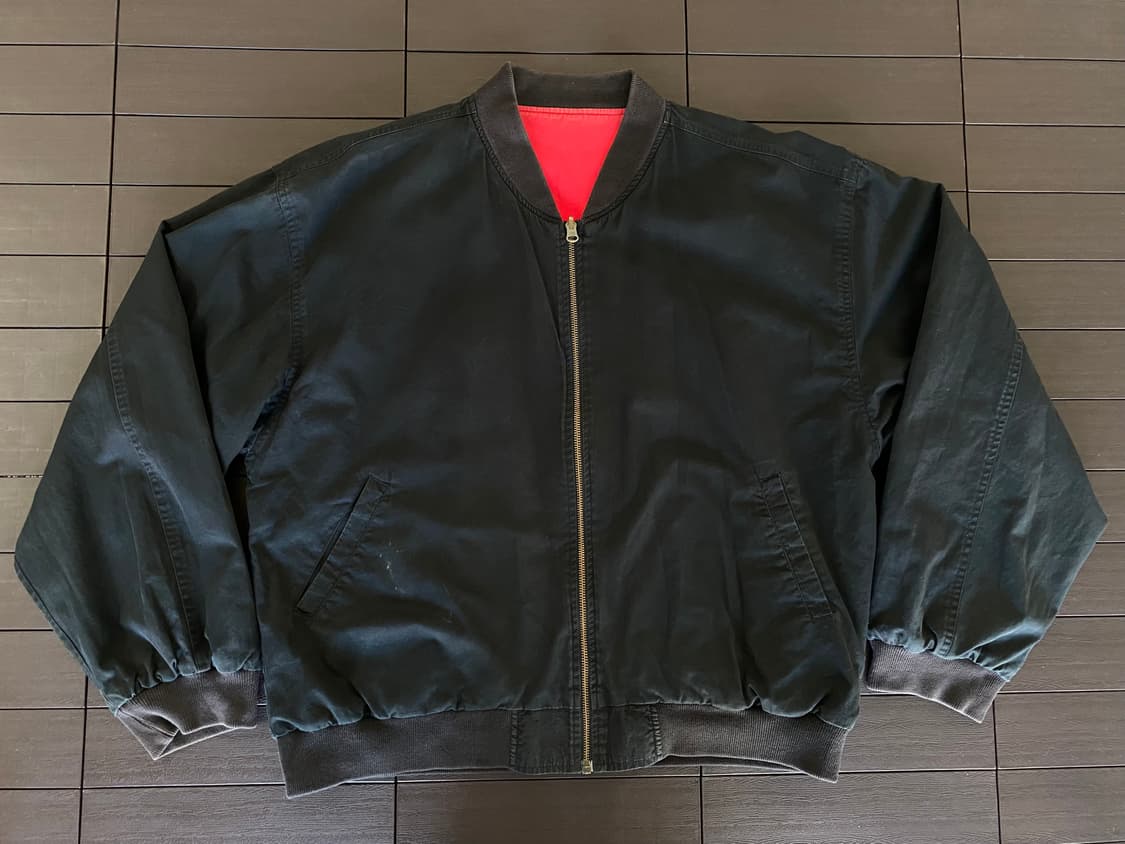 (XL) 90s 빈티지 말보로 리버시블 봄버 자켓 상품이미지2