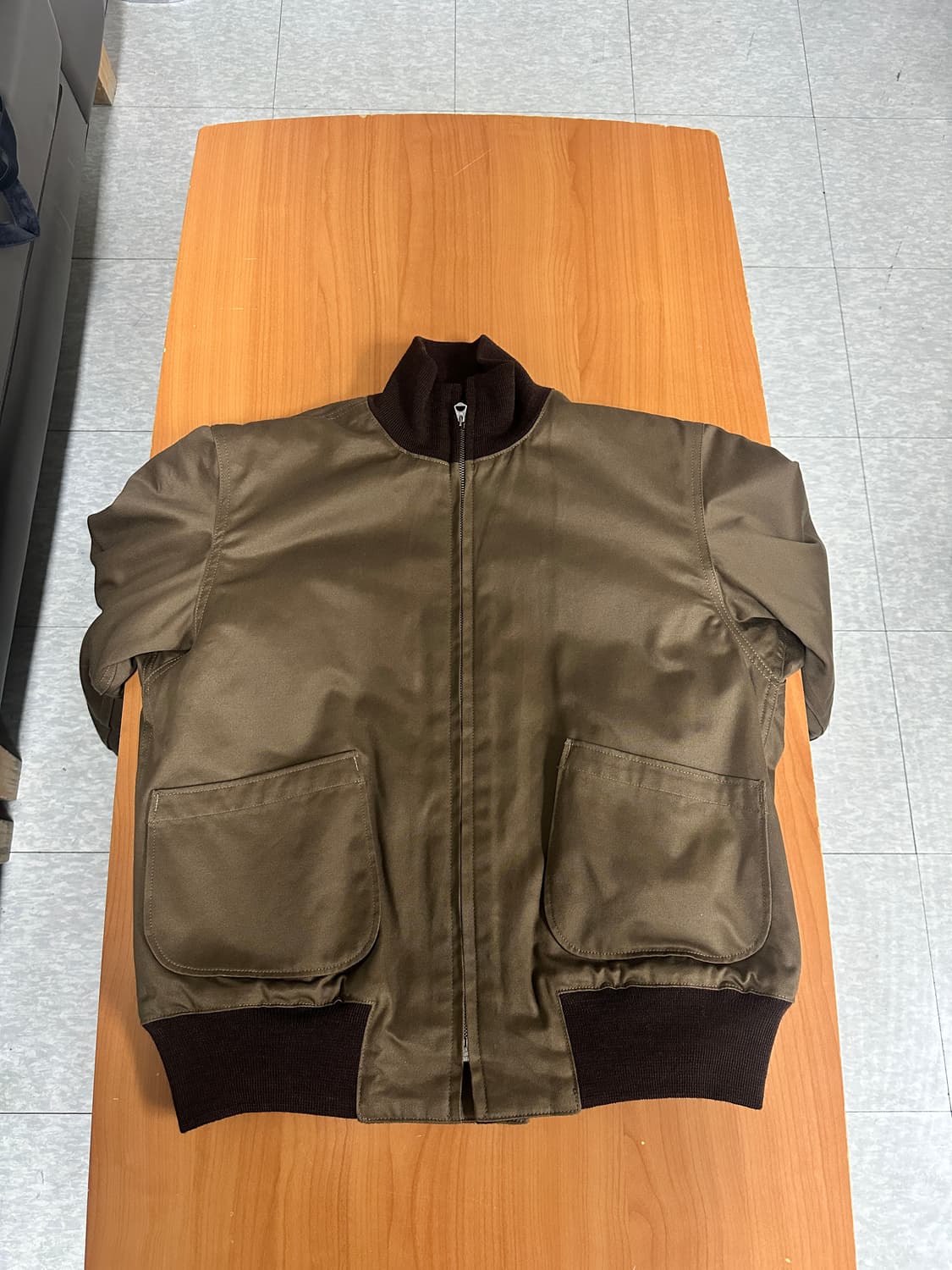 버즈릭슨 패치포켓 탱커 자켓 브라운(M)  상품이미지3