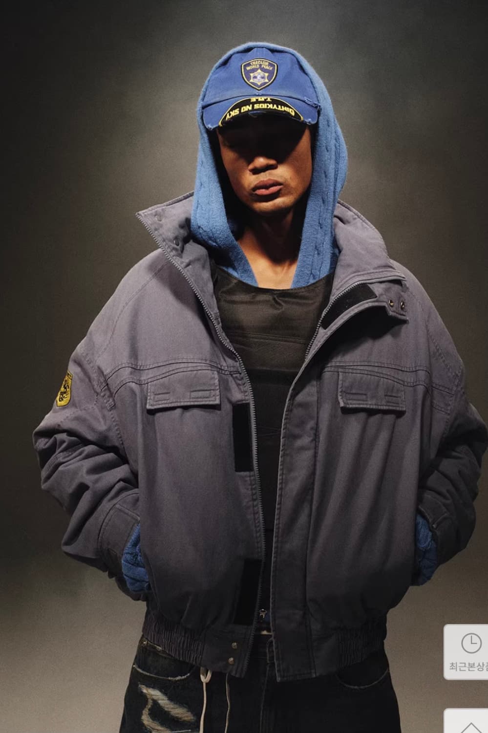 봄버 자켓 블루종  상품이미지2