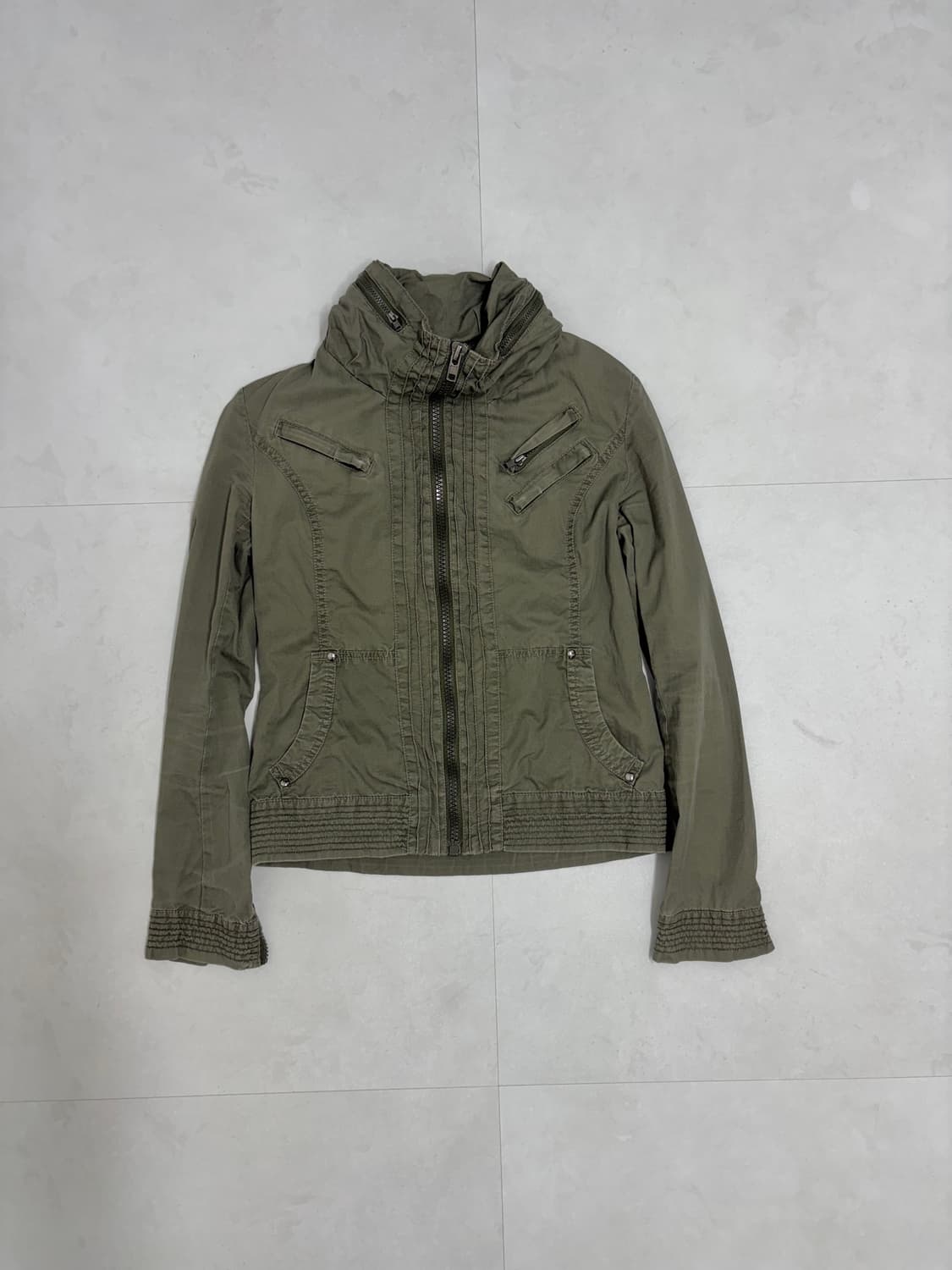 vintage cotton military jacket 상품이미지4