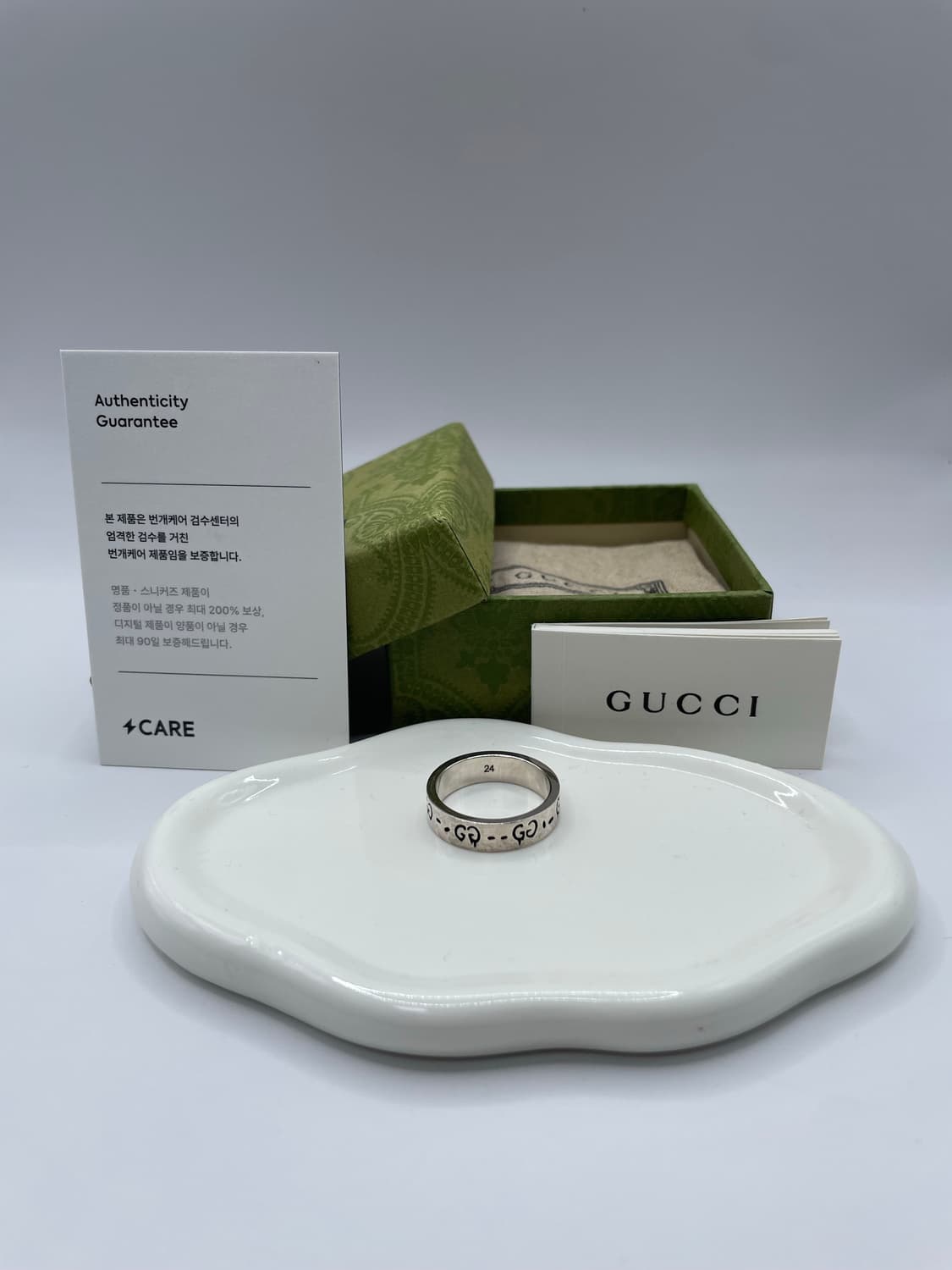 구찌 반지 24호 고스트링 상품이미지1