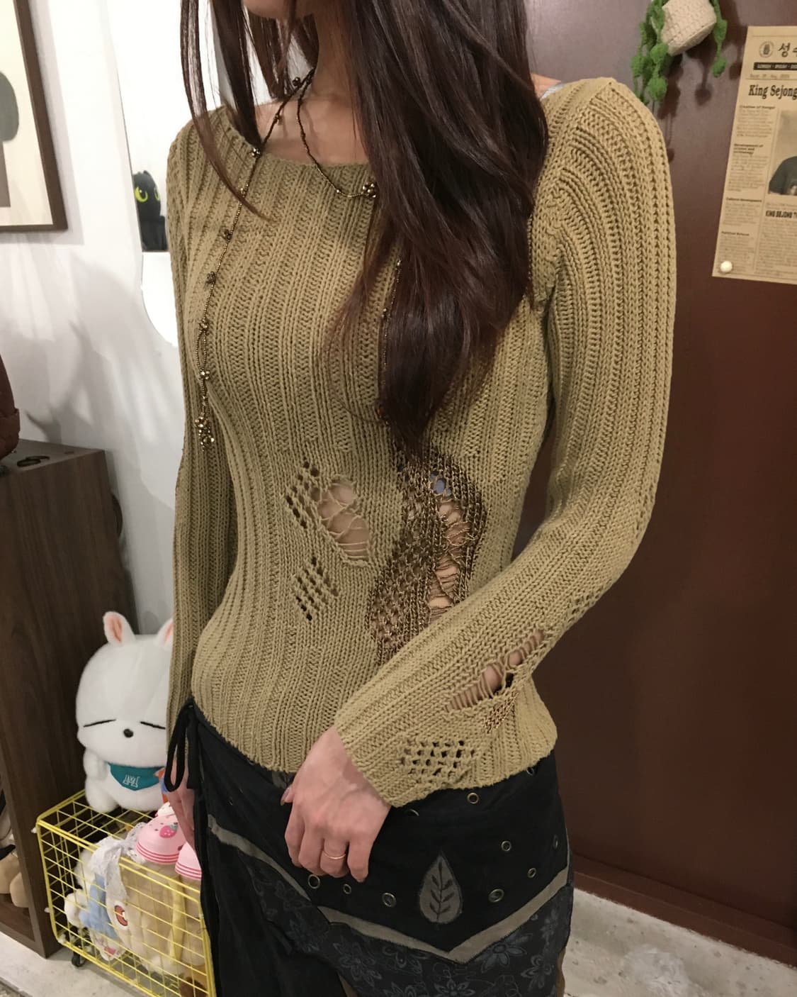 MICHEL KLEIN VINTAGE TOP 상품이미지8