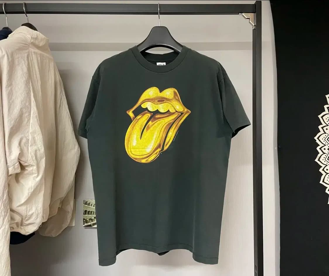 롤링스톤즈 x 펄잼 90s 밴드티 상품이미지1