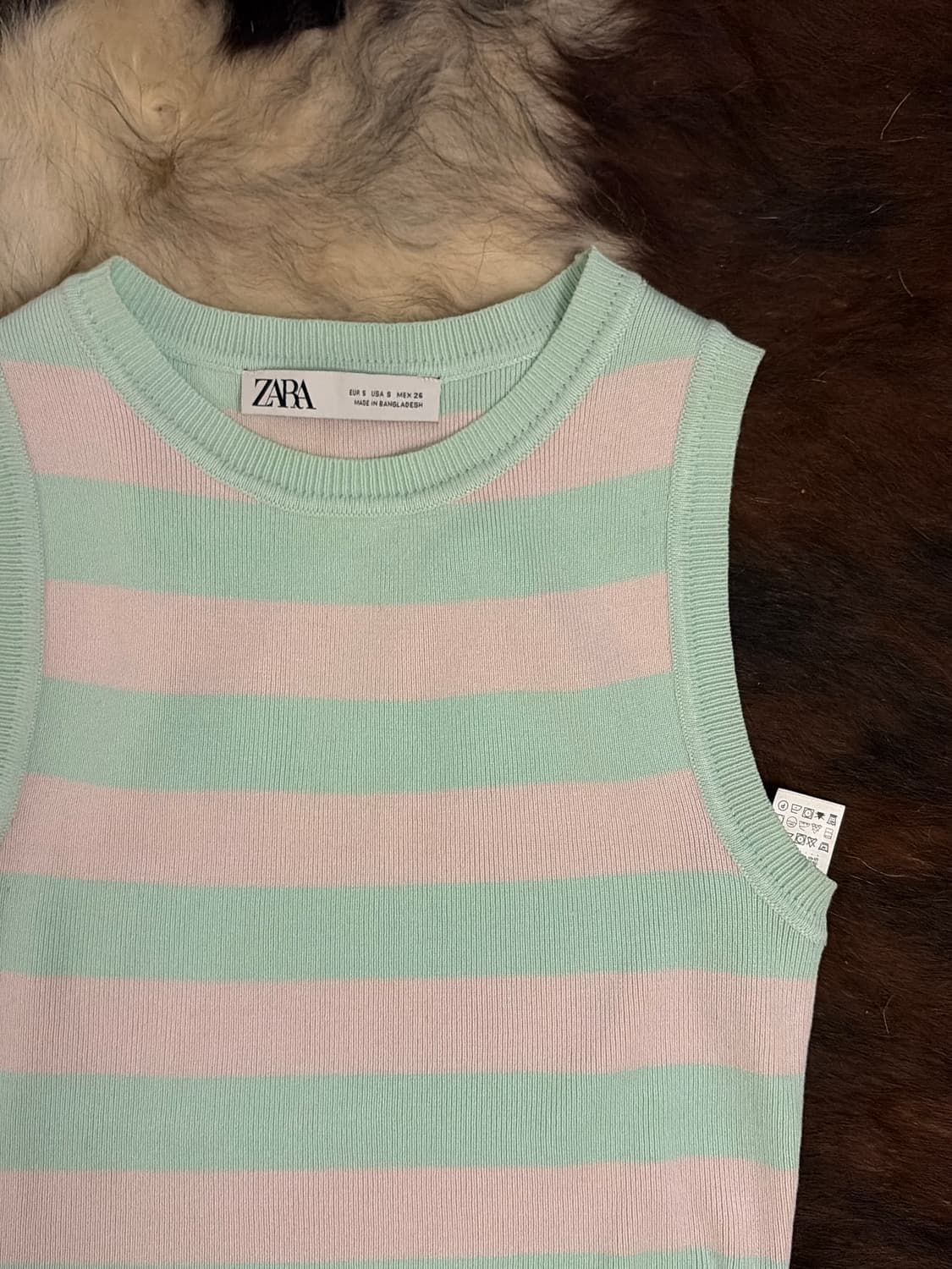 자라 니트 나시 상품이미지5