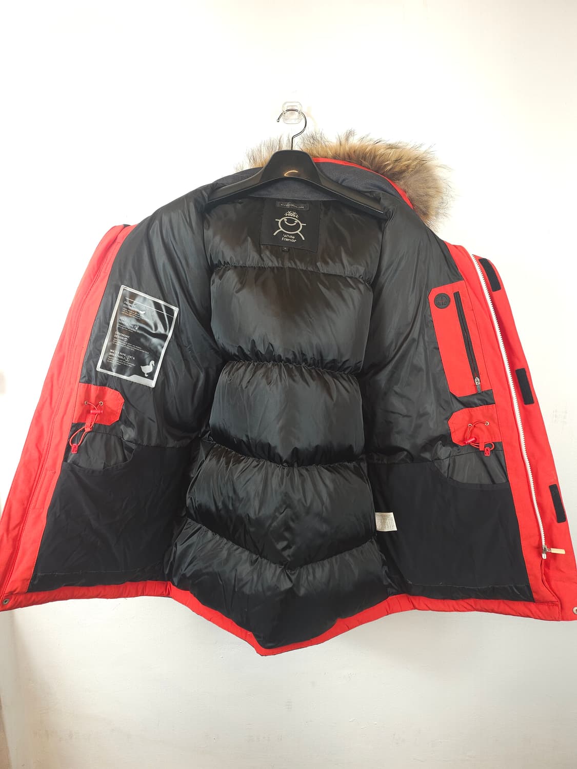 코오롱스포츠 FnC 레드 구스패딩 105 XL 상품이미지7