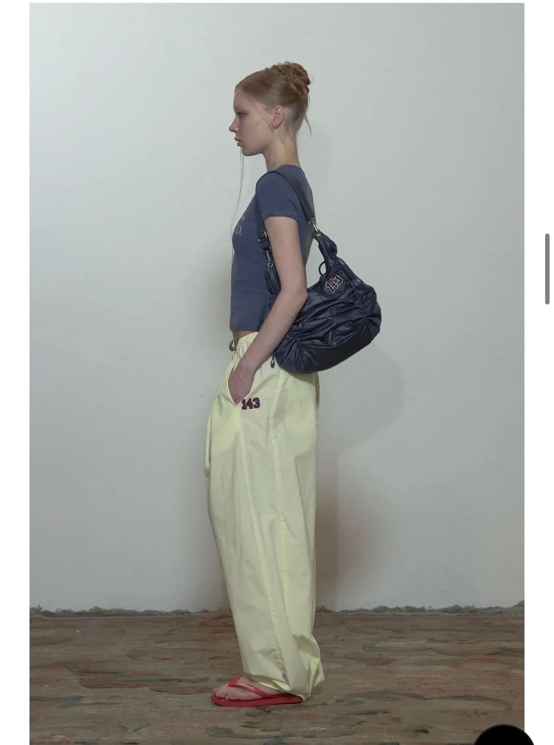 스컬프터 My Go To Pintuck Pants Lemon 상품이미지3