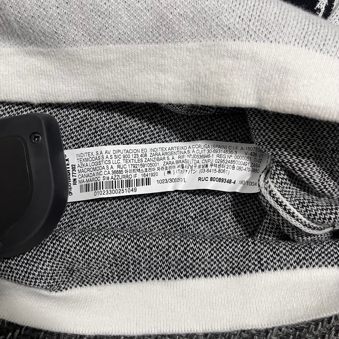 [100-105] ZARA 자라 그래픽 니트 상품이미지5