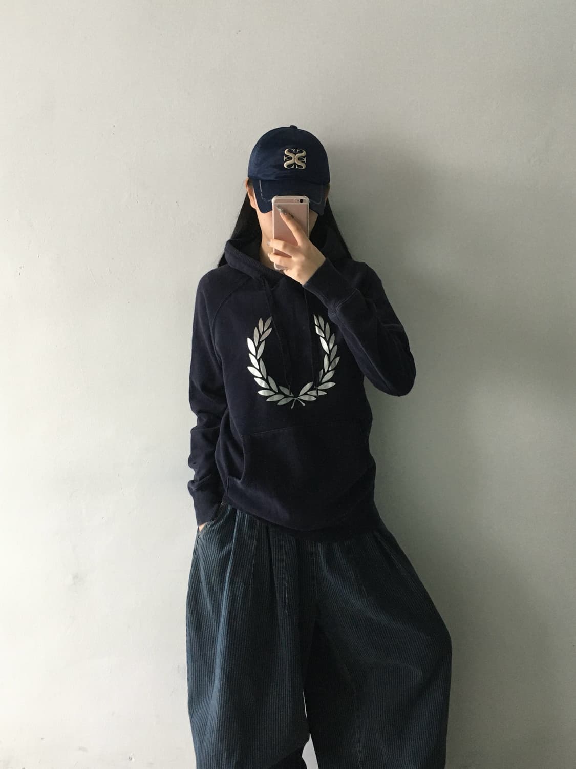 프레디페리 빅로고 후드티 상품이미지2