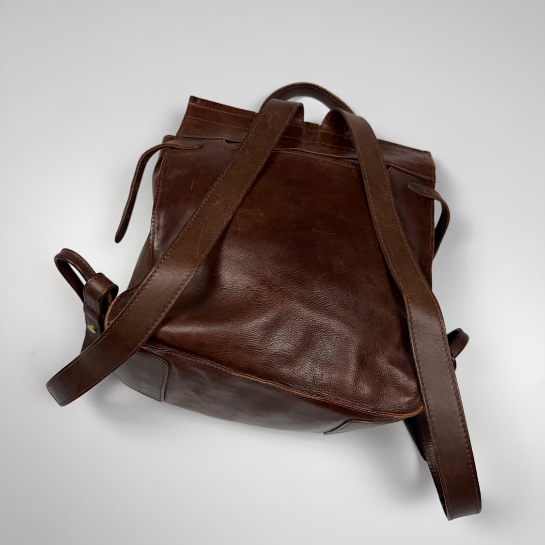 겐텐(Genten) 미니 가죽 럭색 백팩 상품이미지3