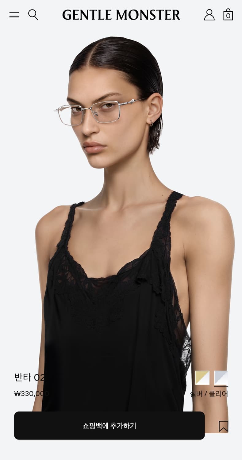 젠틀몬스터 반타02 모델-실버 상품이미지6