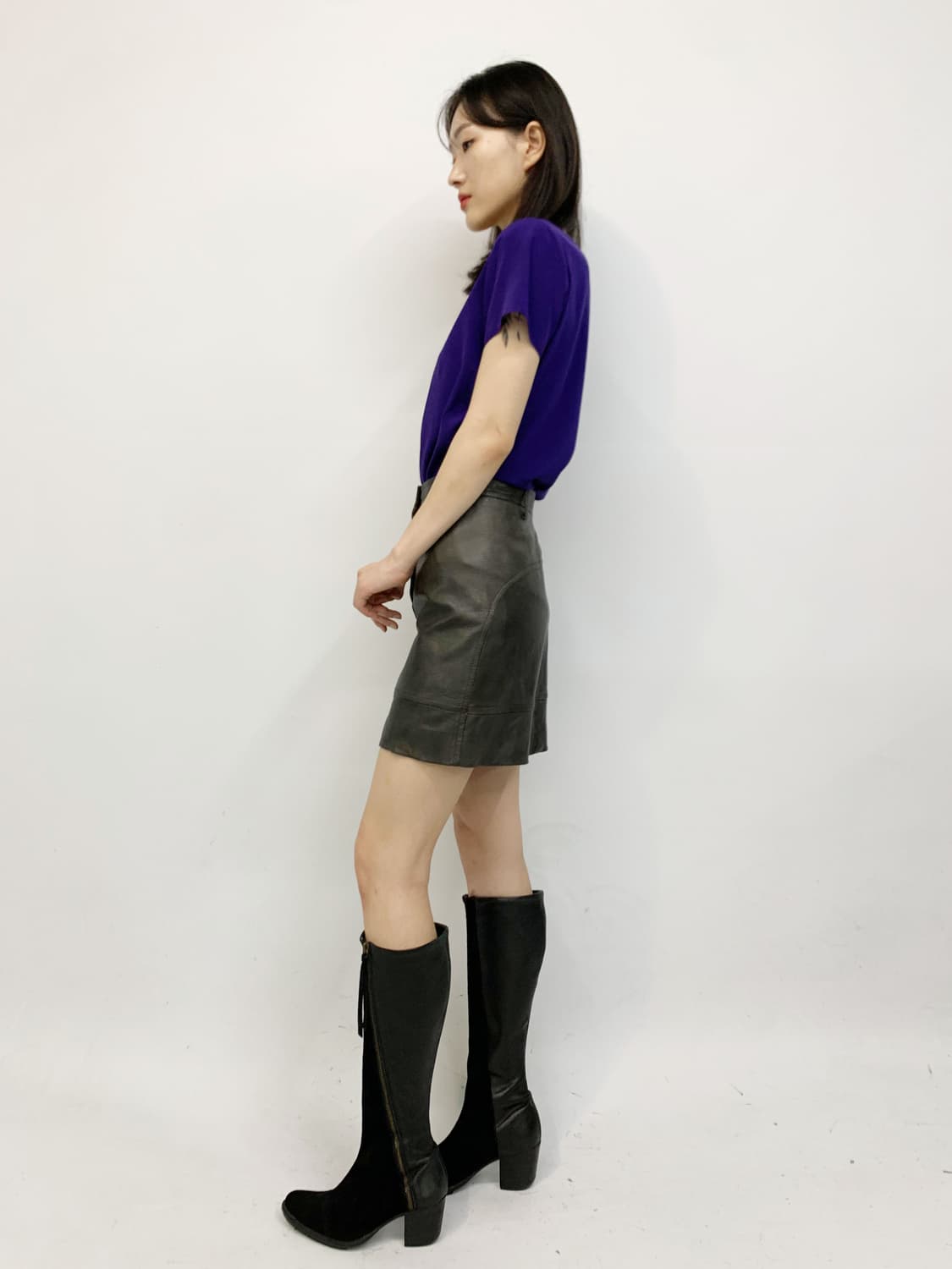 dkny 실크 반팔티 상품이미지2