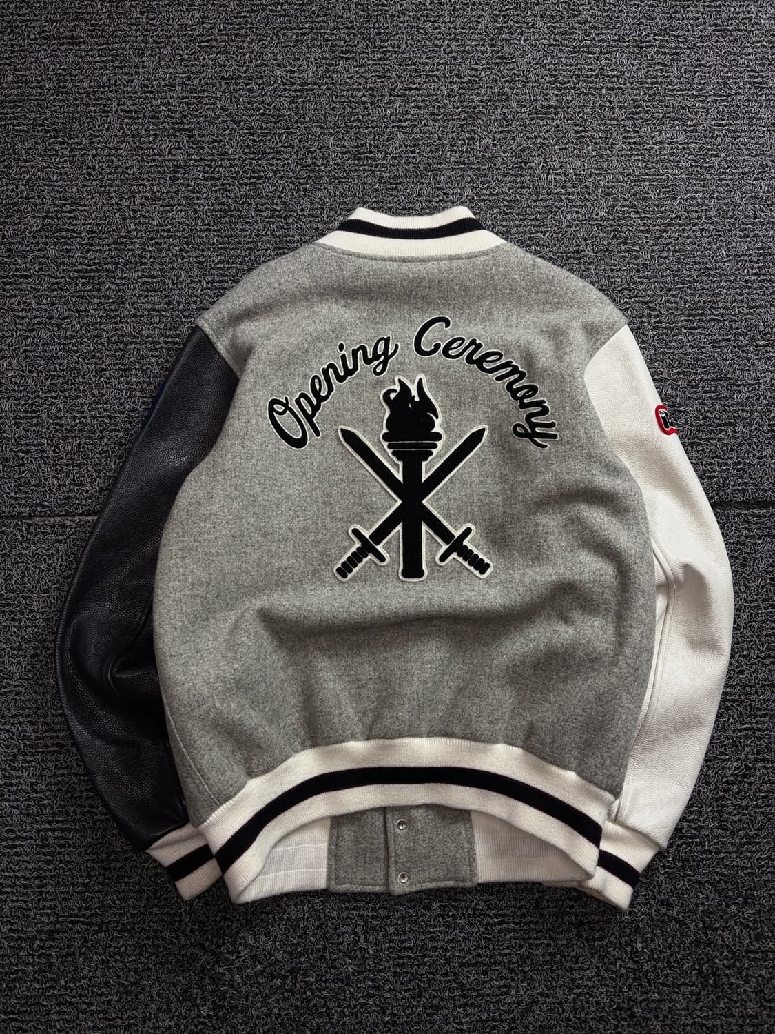 오프닝 세레모니 울바디 소가죽 바시티 자켓 2184 상품이미지4