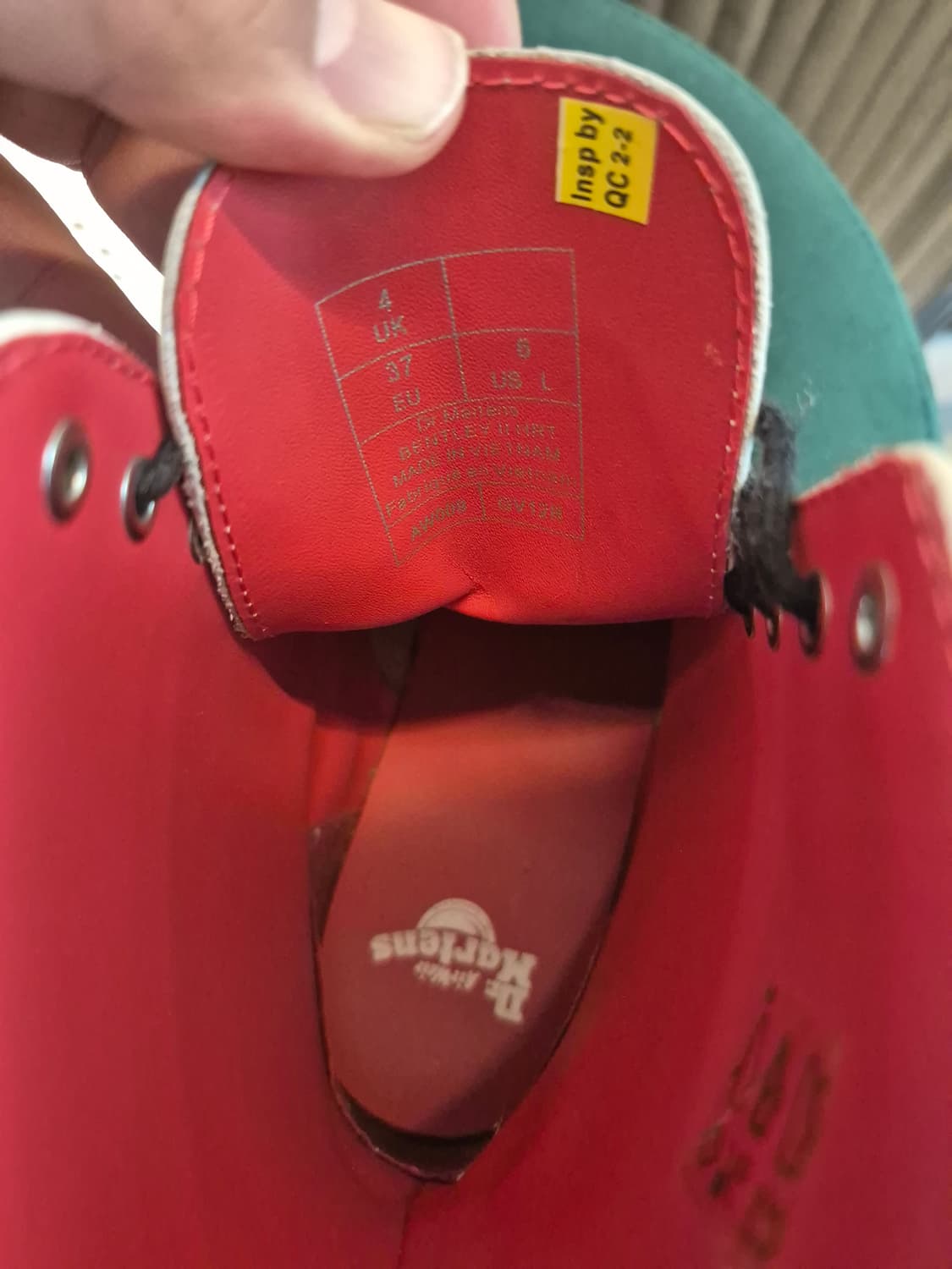 닥터마틴 화이트 부츠 UK4 EU37 (230MM) 상품이미지8