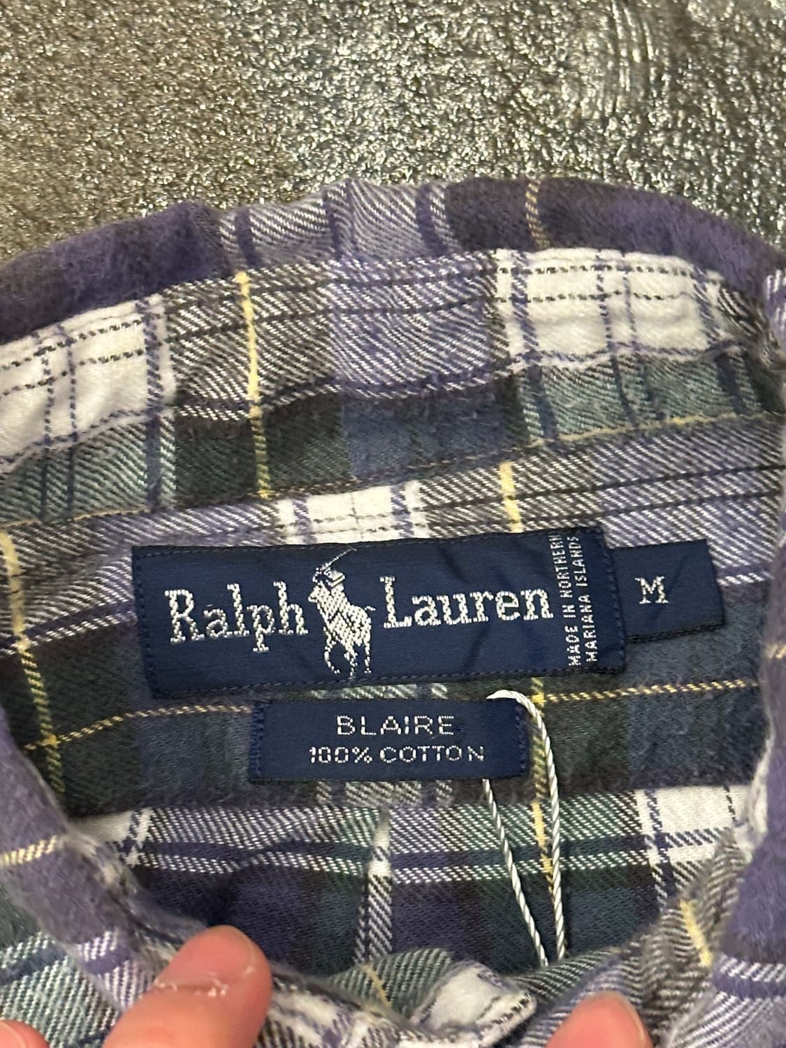 POLO 폴로 랄프로렌 체크셔츠 M 상품이미지4