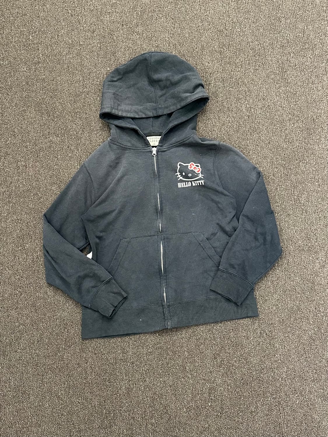 M)Hello Kitty 빈티지 여성 캐릭터 후드집업 상품이미지1