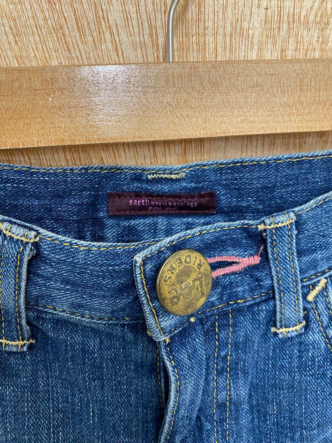 LEE x EARTH music & ecology denim shorts 상품이미지4