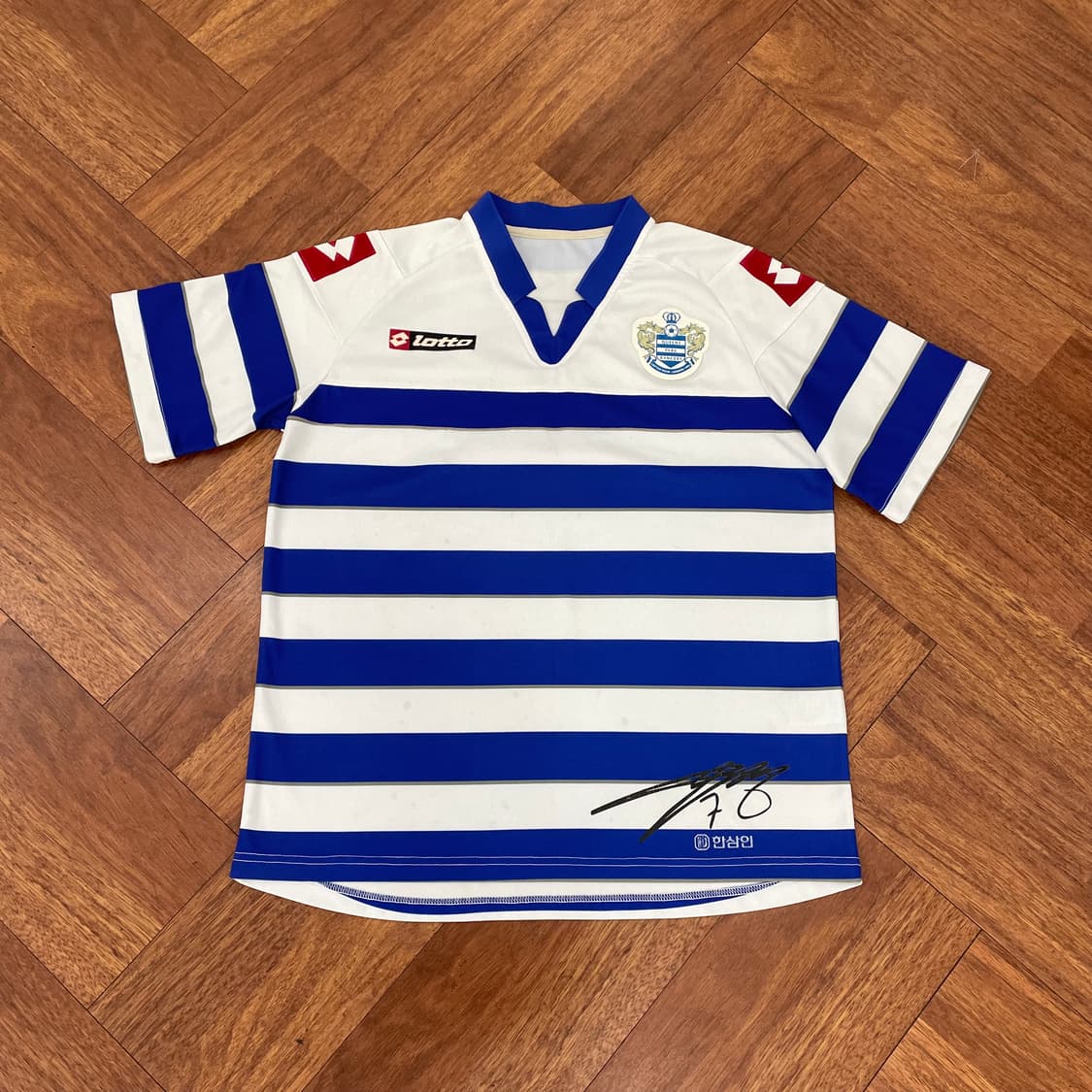 QPR  박지성 싸인 프린팅 유니폼 상품이미지1