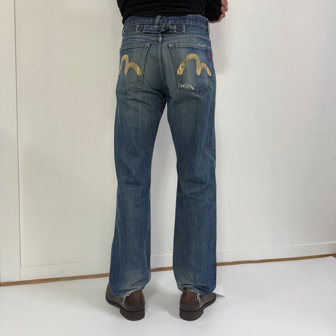 에비수 재팬 신치백 데님팬츠  상품이미지3