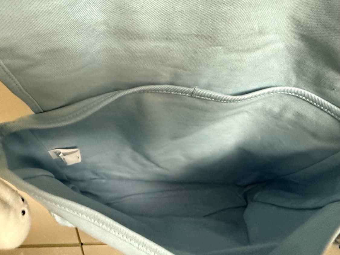 지초이 MESSAGER BAG SKY BLUE 상품이미지5