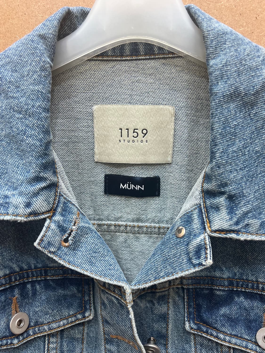 MUNN x 1159 아카이브 후크 데님자켓 상품이미지2