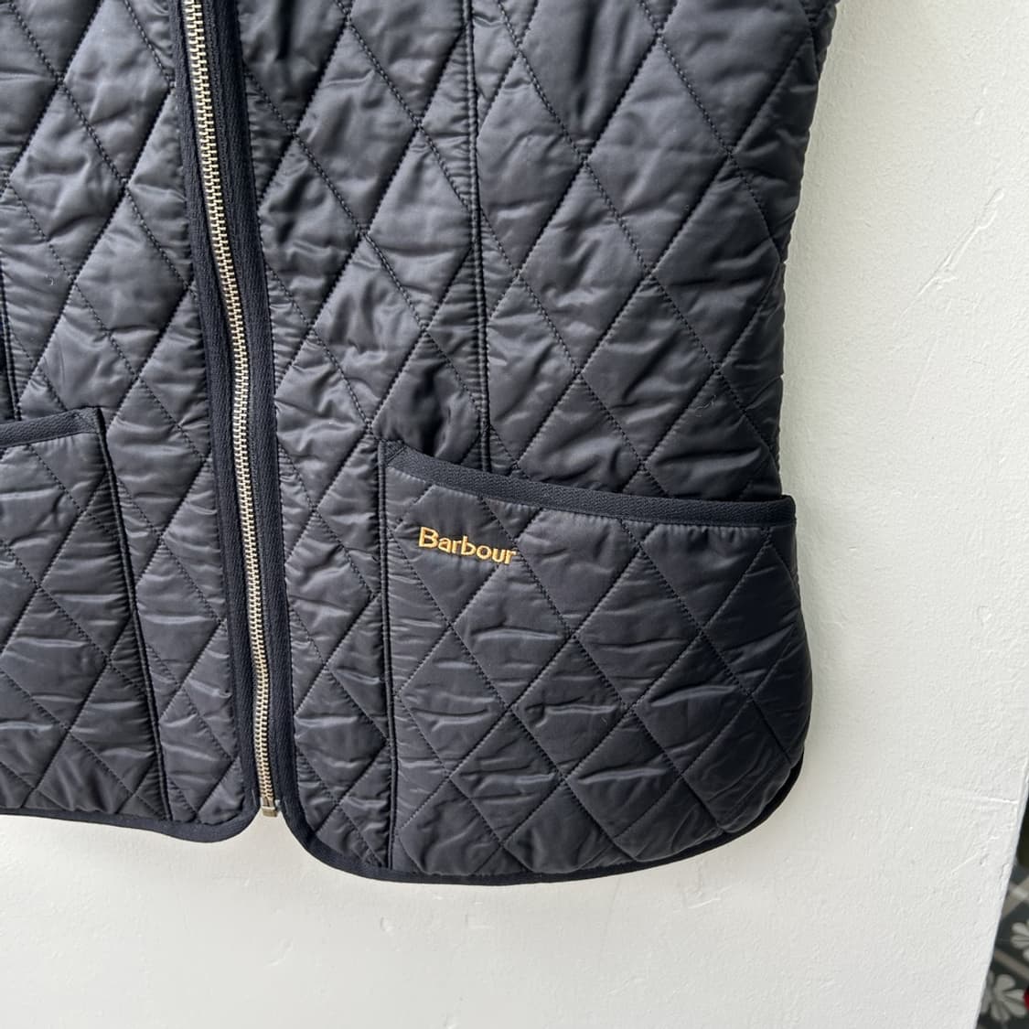 16011 - 바버 퀄팅 베스트 자켓 상품이미지3