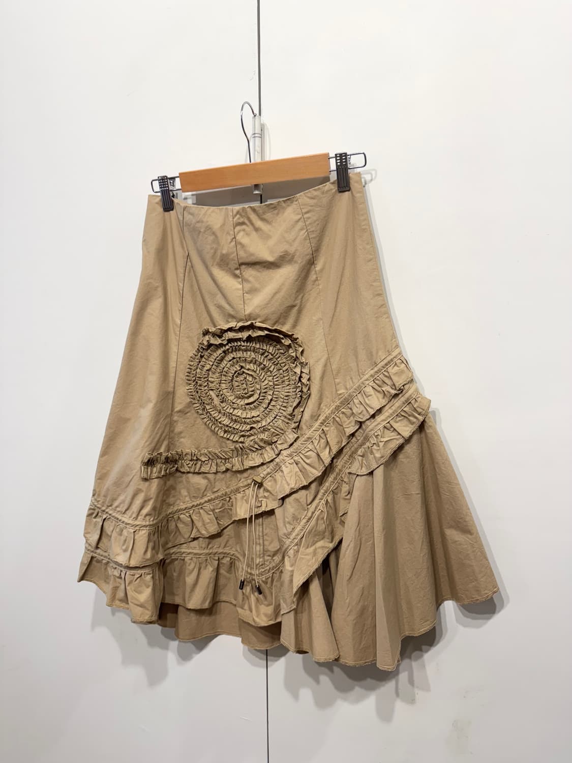SCULPTOR 스컬프터 코튼 플라워 프릴 스커트 상품이미지3