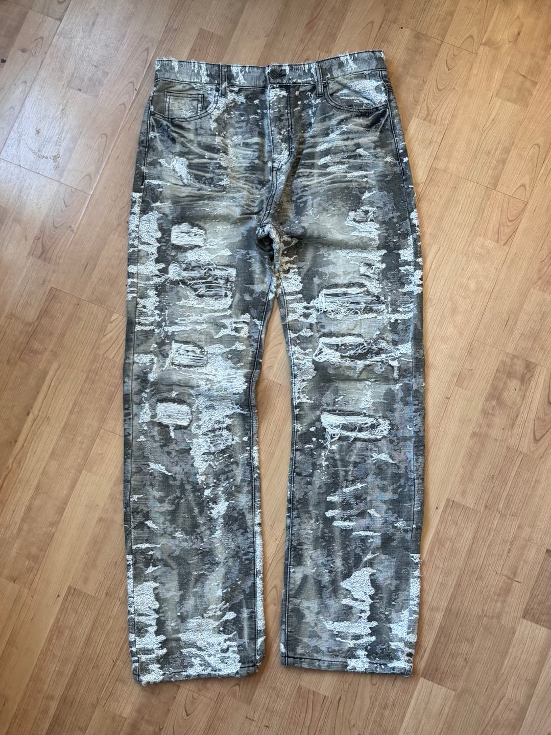 스모크라이즈 카모 팬츠 32 상품이미지1